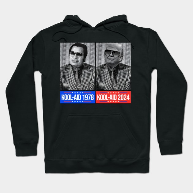 Jones 1978 = Trump 2024 Hoodie by darklordpug